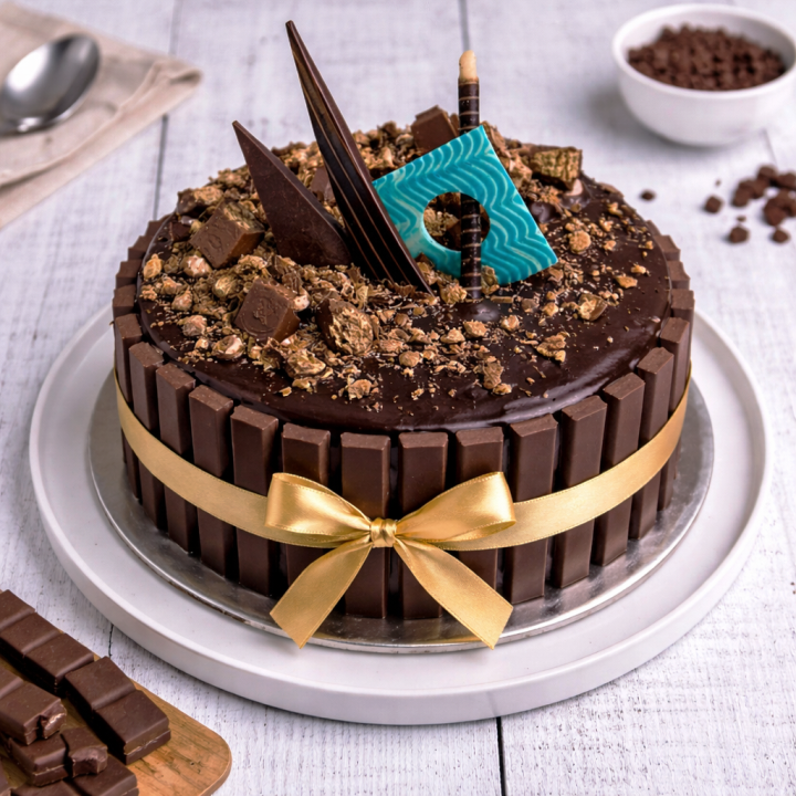 Crunchy Kitkat Cake